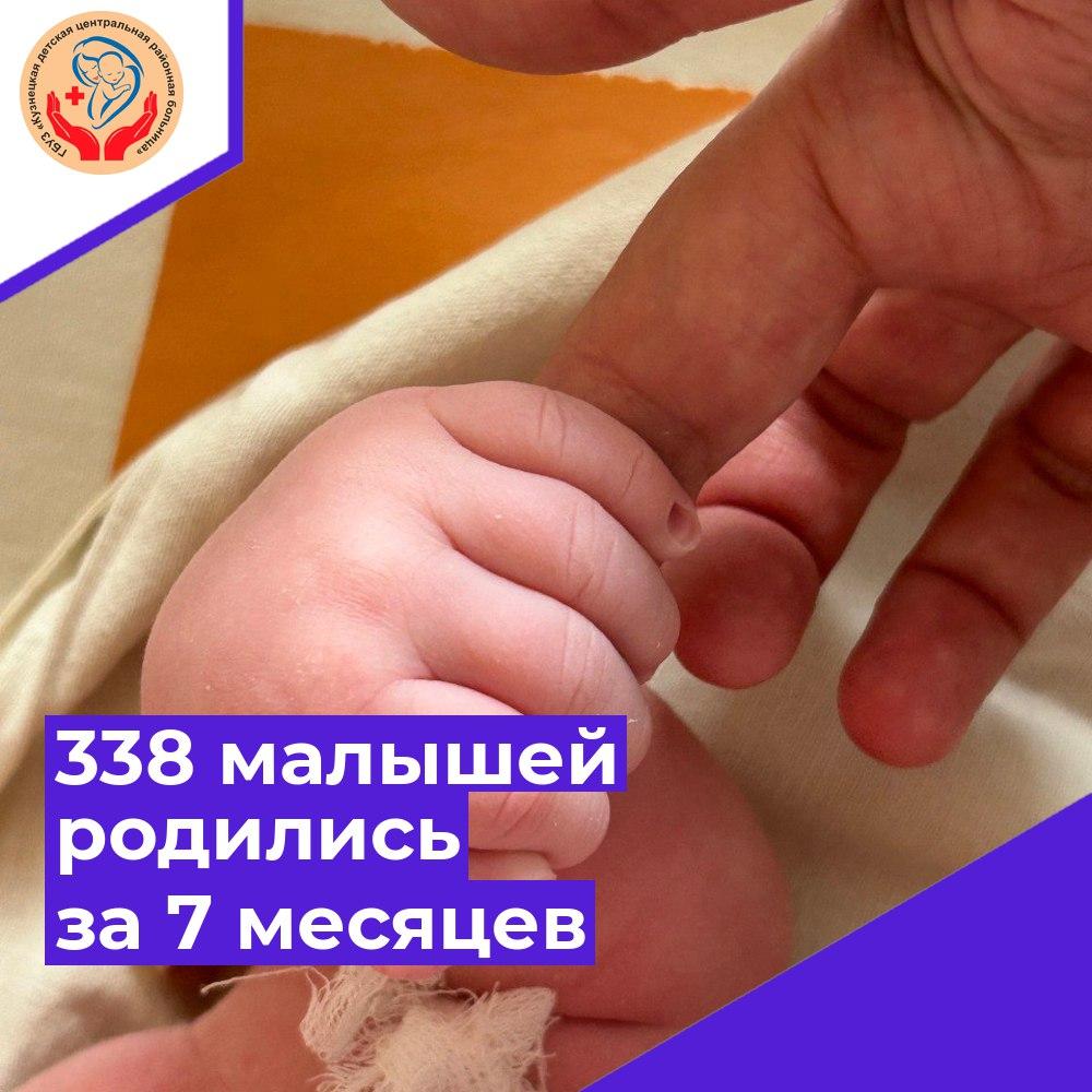 338 малышей появились на свет в нашем родильном доме
