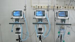 Поступление аппаратов ИВЛ в отделение анестезиологии и реанимации.